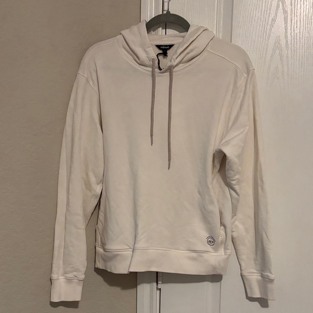Pre-owned Allbirds Cream Hoodie with Logo Tag